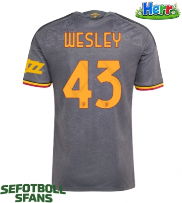 AS Roma Wesley Franca #43 Tredje Tröja 2026-27 Kortärmad